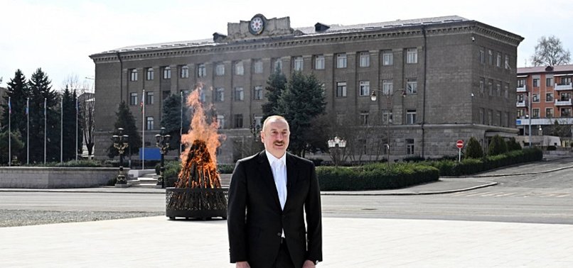 ALIYEV SAYS STRONG ECONOMY ALLOWED AZERBAIJAN TO PURSUE POLICY INDEPENDENTLY