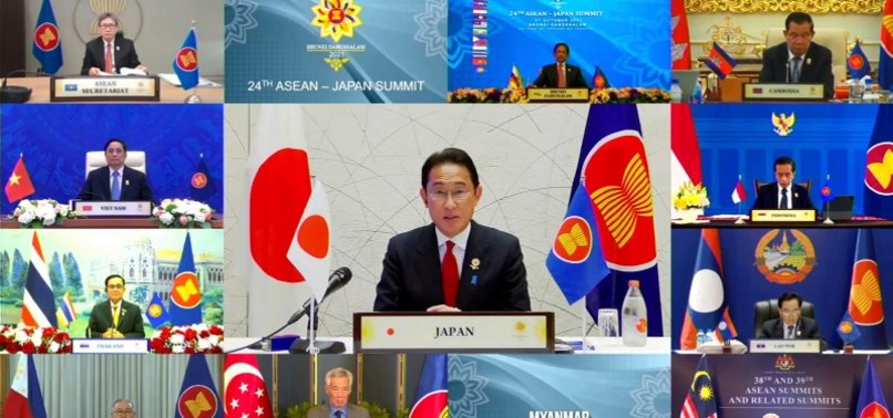 JAPAN PM SAYS TOKYO SHARES ASEAN CONCERNS ABOUT CHALLENGES TO MARITIME ORDER