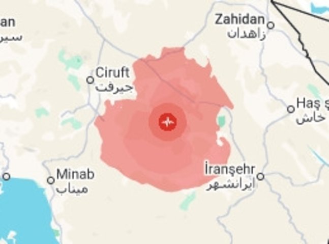 5.4 magnitude earthquake jolts Iran