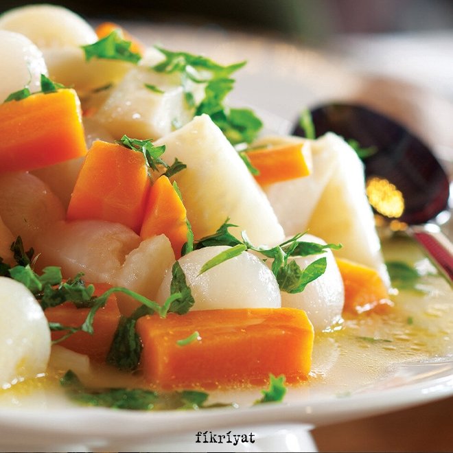 Zeytinyağlı Kereviz Yemeği