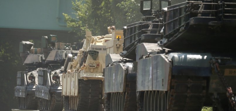 U.S. CONFIRMS ARRIVAL OF 31 ABRAMS TANKS IN GERMANY AHEAD OF TRAINING OF UKRAINIAN TROOPS