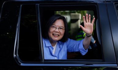 Taiwan President Tsai tests positive for COVID-19