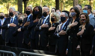 Biden, Obama, Clinton mark 9/11 in NYC with display of unity