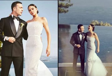 Demet Özdemir ve Oğuzhan Koç evlendi