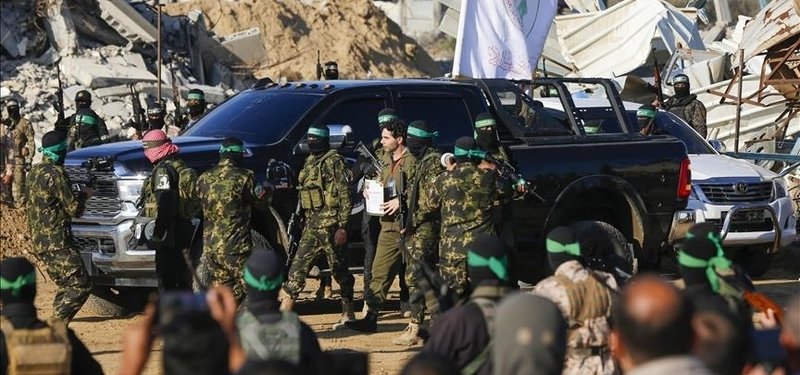 Hamas to postpone hostage release over Israeli 'violations' of Gaza ceasefire agreement
