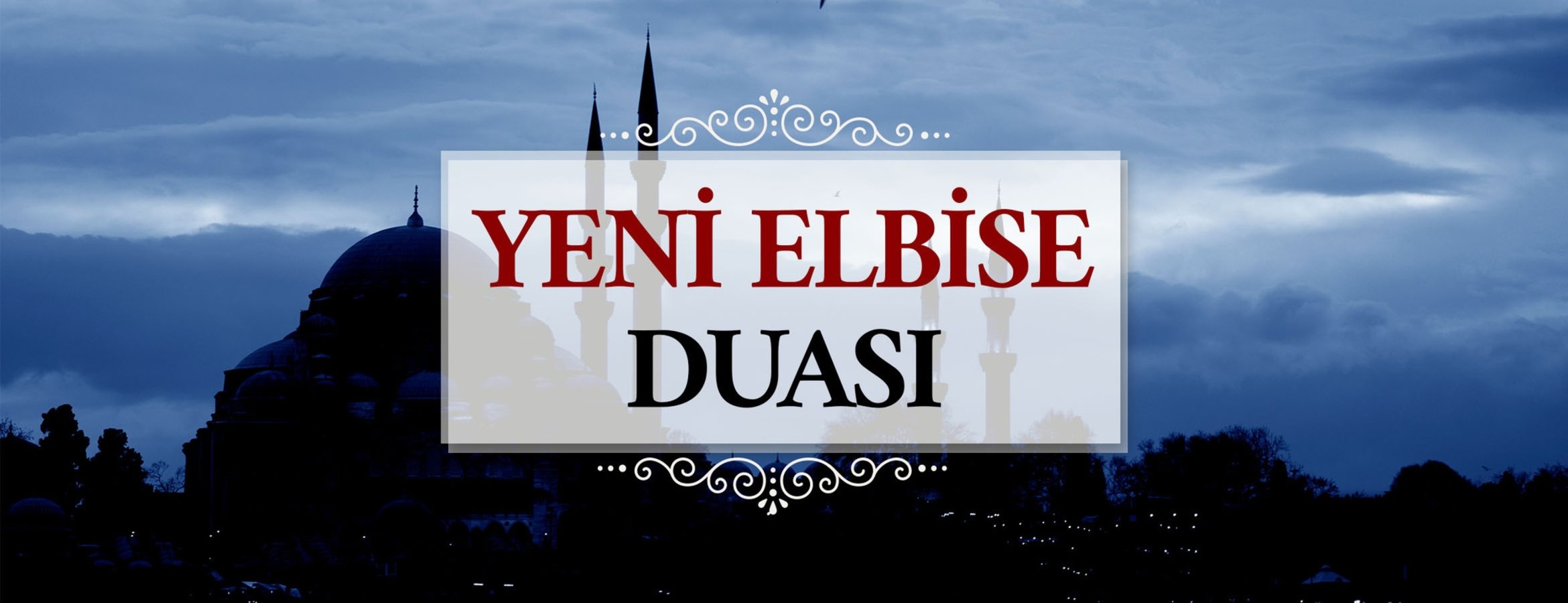 Yeni elbise duası
