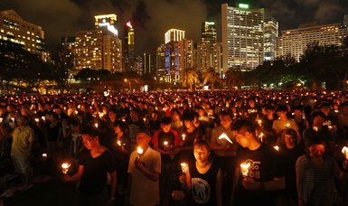 Hong Kong police ban Tiananmen Square massacre annual event