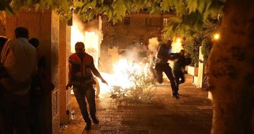 İşgalci İsrail yine saldırdı!