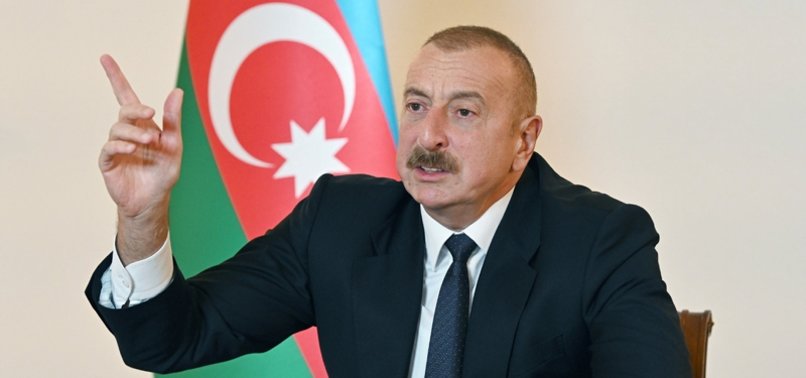 AZERBAIJAN TO TAKE ALL REGIONS IN UPPER KARABAKH IF ARMENIA CONTINUES TO ACT NEGATIVELY: ALIYEV
