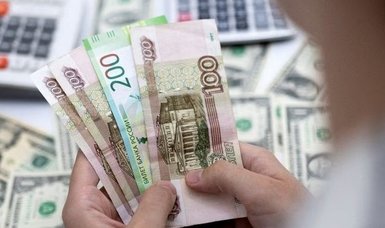 Russian rouble slightly weaker against the US dollar