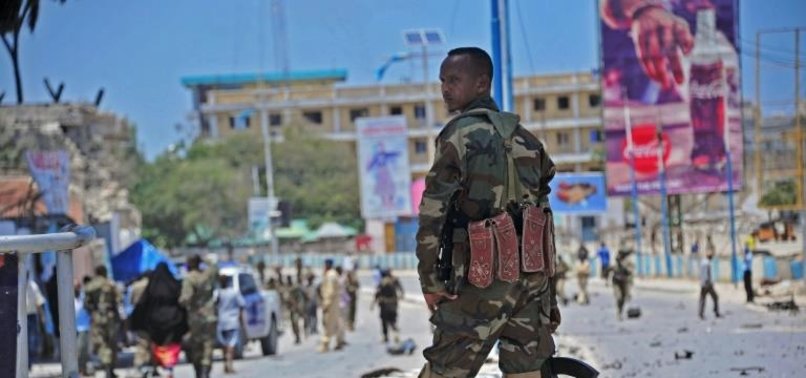 SUICIDE CAR BOMB HITS MILITARY BASE IN CENTRAL SOMALIA