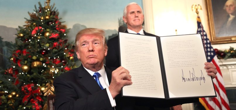 WORLD REJECTS TRUMPS ILLEGAL MOVE ON JERUSALEM