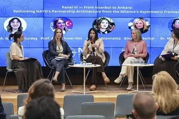 NATO Zirvesi Diyalogları kapsamında NATO’nun ortaklık yapısının ele alındığı panel düzenlendi