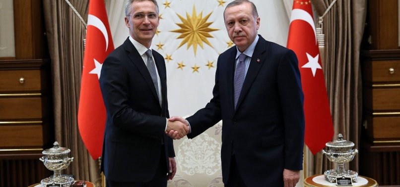 ERDOĞAN TELLS STOLTENBERG TURKEY NEEDS TO SEE COOPERATION ON TERRORISM FOR NATO BIDS