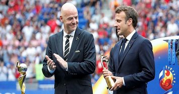 FIFA boss and Macron booed at World Cup final ceremony