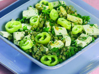 Mercimekli Tofu Salatası