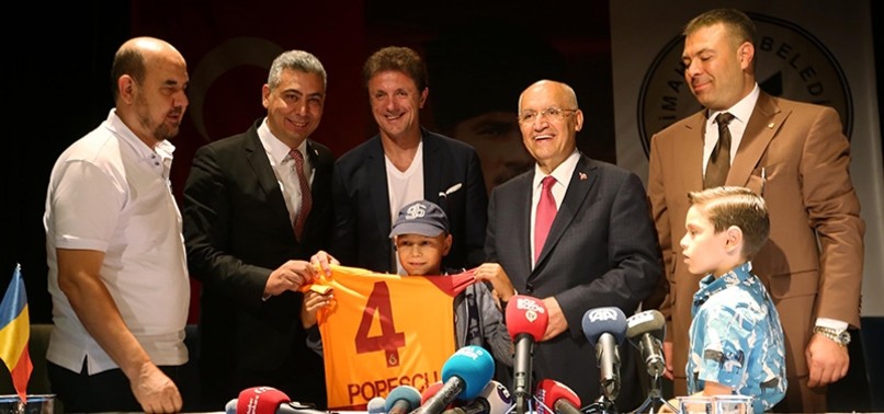 GALATASARAY LEGEND POPESCU BRINGS CHILD CANCER PATIENT FOR TREATMENT IN TURKEY’S ANKARA