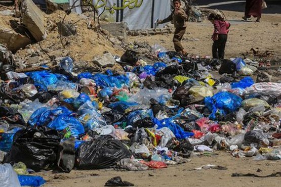 Gazze’de toplanamayan çöpler ve çevre krizi