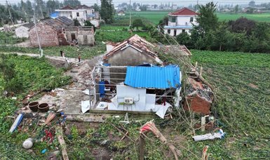 2 dead as tornado hits eastern China