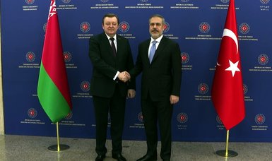 Turkish, Belarusian foreign ministers meet for talks