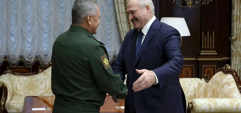 BELARUSIAN PRESIDENT LUKASHENKO MEETS RUSSIAS DEFENCE MINISTER -BELTA