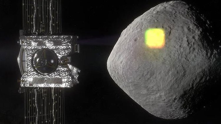 NASA uzay aracı gök taşında su kalıntıları buldu