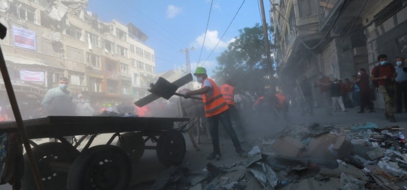 GAZA DEATH TOLL FROM ISRAELI ATTACKS RISES TO 254, INCLUDING 66 CHILDREN