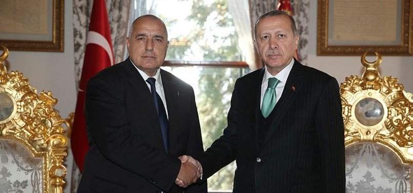 TURKISH PRESIDENT ERDOĞAN RECEIVES BULGARIAN PM IN ISTANBUL