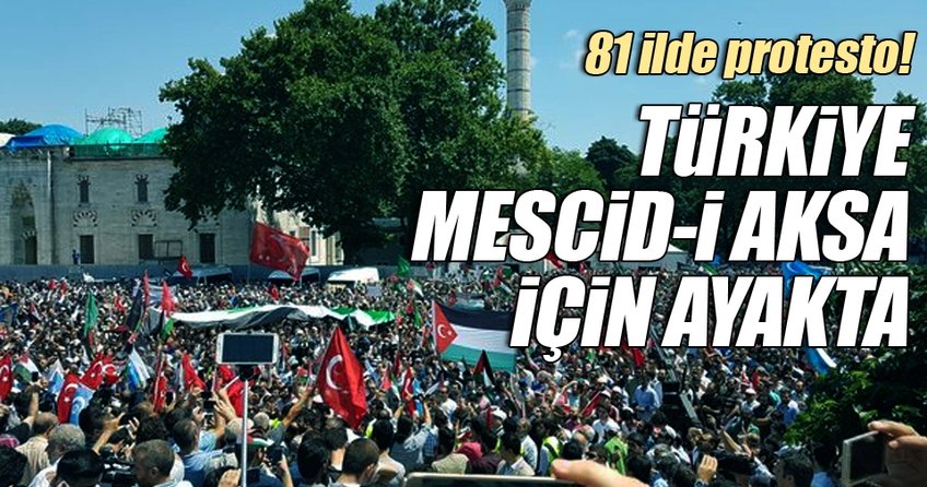 Türkiye Mescid-i Aksa için ayakta!