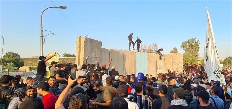 PROTESTS CONTINUE IN BAGHDAD AGAINST ELECTION RESULTS