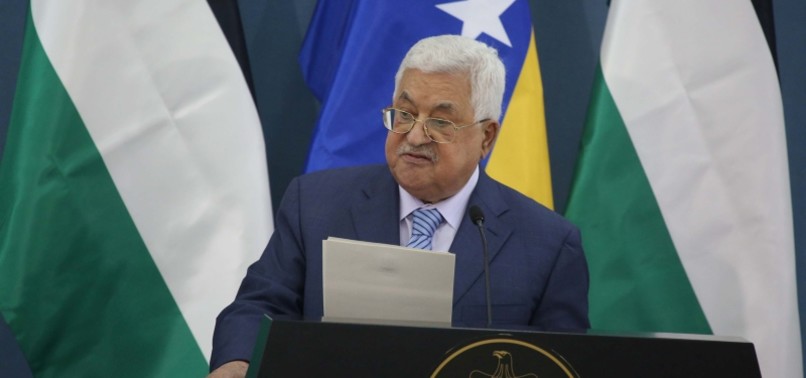 PALESTINE STILL BELIEVES IN 2-STATE SOLUTION, PRESIDENT ABBAS SAYS