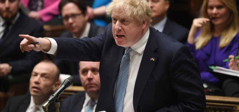 UK STEPPING UP SANCTIONS AND MILITARY SUPPORT FOR UKRAINE, PM JOHNSON SAYS