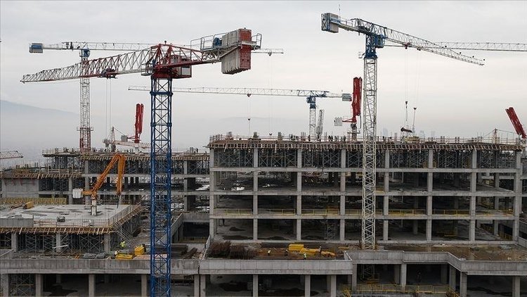 İnşaat üretimi Aralık 2024’te yıllık yüzde 14,4 arttı
