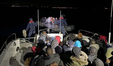 Turkish forces rescue 30 more irregular migrants in Aegean Sea