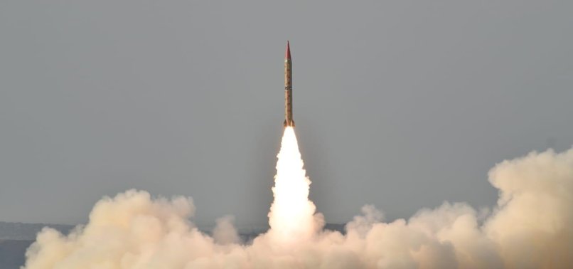 PAKISTAN CONDUCTS TRAINING LAUNCH OF BALLISTIC MISSILE