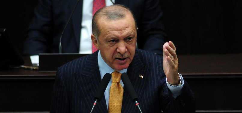 ERDOĞAN SAYS TURKEY HAS RIGHT TO ACT IF TERRORISTS NOT CLEARED FROM NORTHERN SYRIA