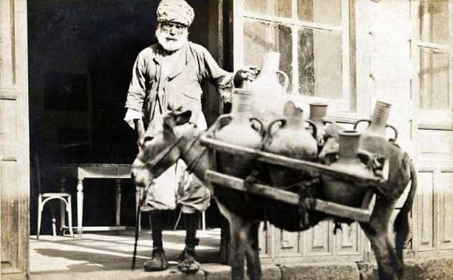 Su ve süt satıcısı