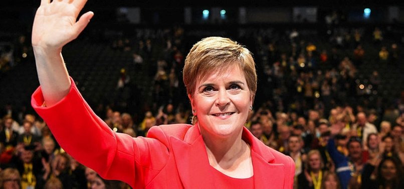 SCOTLANDS EX-FIRST MINISTER NICOLA STURGEON ARRESTED IN FUNDS PROBE