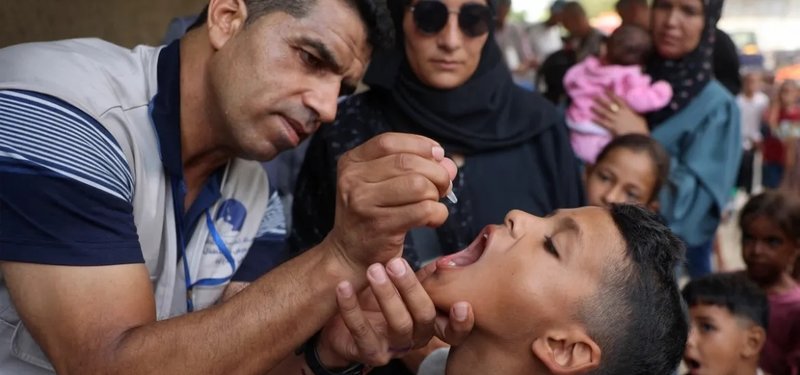WHO to launch mass polio vaccination campaign in Gaza on Saturday