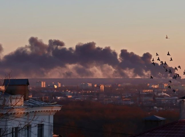 Six Russian soldiers killed in fire in region bordering Ukraine - TASS