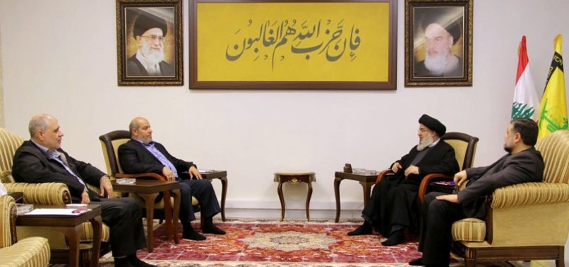 NASRALLAH DISCUSSES GAZA CONFLICT WITH HAMAS DELEGATION