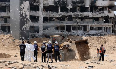 3rd mass grave found at Gaza hospital amid Israeli onslaught