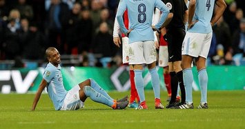 Manchester City's Fernandinho out of Arsenal clash