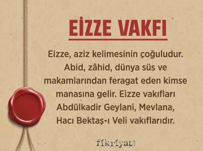 EİZZE VAKFI