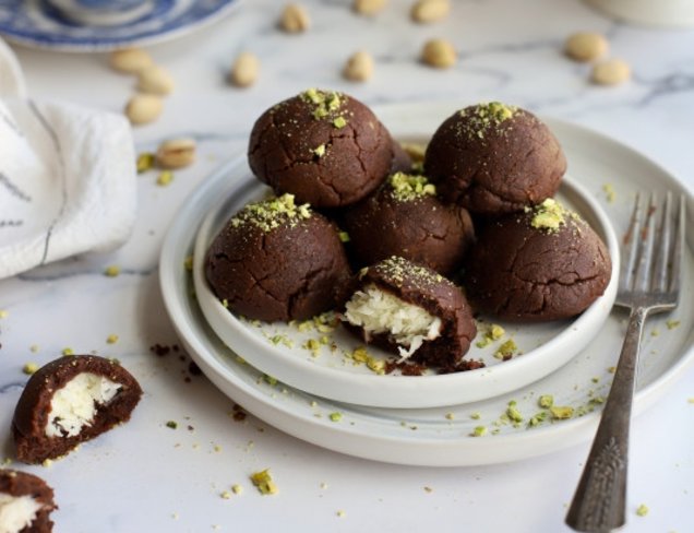 Hindistan Cevizli Islak Kurabiye