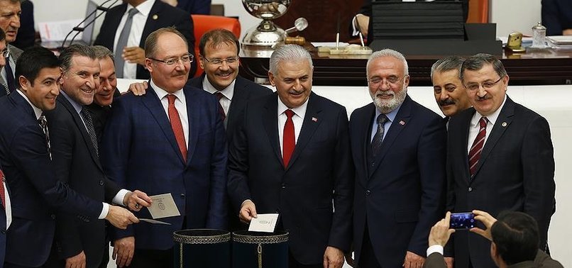 TURKISH MPS ADOPT FIRST ARTICLE OF CONSTITUTION CHANGE