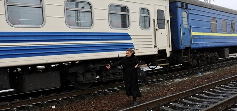EVACUATION TRAINS BLOCKED BY RUSSIAN STRIKES IN EAST UKRAINE