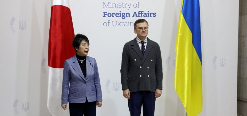 JAPANESE FOREIGN MINISTER PLEDGES $37M FOR UKRAINE IN SURPRISE VISIT TO KYIV