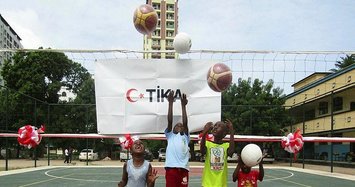 Turkish aid agency opens sports complex in Tanzania