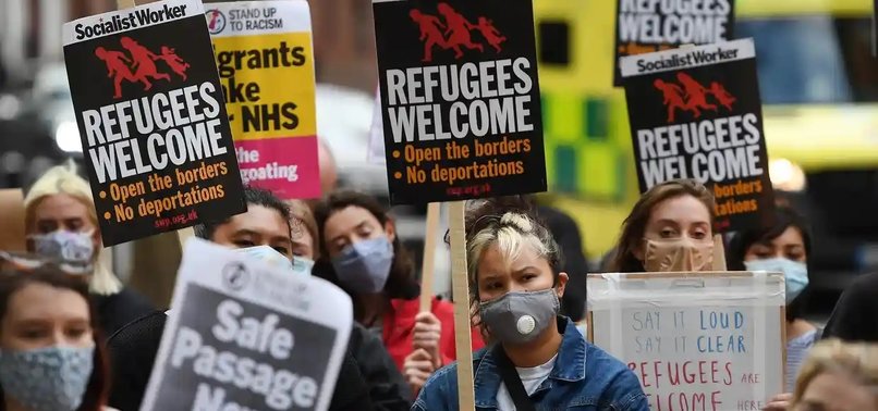 UK GOVERNMENTS CONTESTED IMMIGRATION PLAN TO BECOME LAW